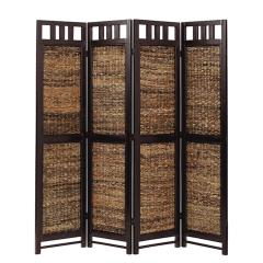 �՗� �X�N���[�� 4�A �A�W�A���Ƌ� Banana Leaf ����160cm �i ������ �p�[�e�[�V���� �p�[�e�B�V���� �A�W�A�� �o�i�i���[�t �A�W�A��