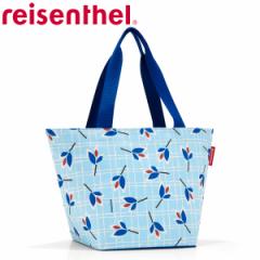 VbsOobO reisenthel SHOPPER M LEAVES BLUE i g[gobO GRobO obO fB[X C[^[ ΂  Jo