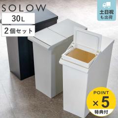 SOLOW �I���Ŏg���� �X�����_�X�g�{�b�N�X ���o�[�I�[�v��30L �i ���ݔ� 30���b�g�� �\���E �_�X�g�{�b�N�X �I�� OK ���� �ӂ��t�� ����