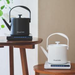 Russell Hobbs �d�C�P�g�� 600ml ���x���ߕt�� �ۉ��@�\�t�� T�P�g�� �i ���b�Z���z�u�X �d�C�|�b�g 0.6L ���x���� ���x�ݒ� �ۉ� ������