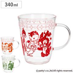 �}�O�J�b�v �ϔM�K���X�}�O ���g���A�j�}�� �i 340ml �}�O �}�O�R�b�v �J�b�v �H�� �d�q�����W�Ή� �ϔM�K���X ���g�� ���킢�� �|�b�v 