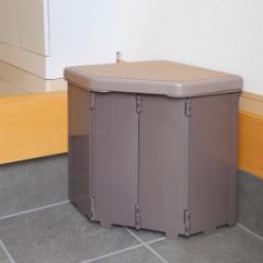 簡易トイレ 腰掛可能 ポーダブルコーナー トイレ 防災用品 （ 非常用トイレ 災害用品 防災グッズ スツール 玄関チェア 災害 非常用 凝固