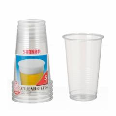 クリアカップ 使い捨て 400ml 50個入 5個入×10セット クリアーカップ LL （ 使い捨て容器 コップ カップ セット 50個 使い捨てコップ ペ