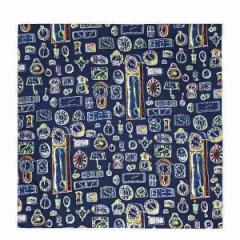 風呂敷 弁当包み PATORI Time travel 中巾 50cm （ お弁当包み 包み ふろしき クロス 風呂敷き マルチクロス おしゃれ お弁当 手土産 ブ