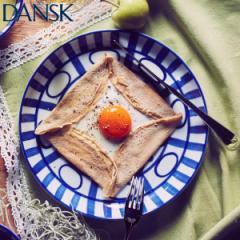 ダンスク DANSK ランチョンプレート 24cm アラベスク （ 食洗機対応 電子レンジ対応 オーブン対応 北欧 中皿 食器 洋食器 磁器 皿 お皿 