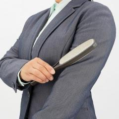 洋服ブラシ ブラシ クリーンブラシスリムダブル （ エチケット 洋服 ホコリ取りブラシ 洋服用ゴミ取り 衣類 ほこり 糸くず 髪の毛 掃除 