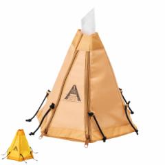 ティッシュケース ロールティッシュケース ティッシュカバー 布 テント ブラウン （ ロールペーパー トイレットペーパー ケース カバー 