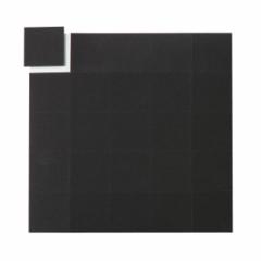 滑り止め 超強力 すべり止めシール 2×2cm 25面×1シート （ 滑り止めテープ poron ずれ防止 傷防止 シール テープ 固定 家具 椅子 脚 カ