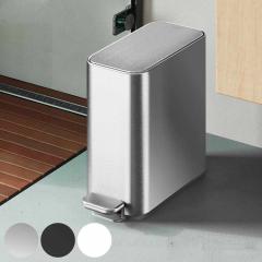 simplehuman �S�~�� 5L ���K�i �X�����X�e�b�v�_�X�g�{�b�N�X �i �V���v���q���[�}�� ���ݔ� 5���b�g�� �X�e�����X �X���� ��15.7cm �y�_