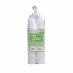 紙コップ 80ml 100個入 （ ミニコップ コップ カップ 使い捨て 使い捨てコップ ペーパーコップ 使い捨て容器 ペーパーカップ ホット アイ