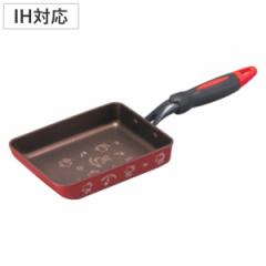 玉子焼き器 13cm×18cm IH対応 ハローキティ エッグパン （ ガス火対応 ih 対応 卵焼き器 卵焼きフライパン 玉子焼きフライパン 卵焼きパ