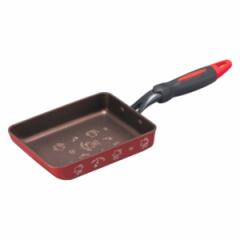玉子焼き器 13cm×18cm IH対応 ハローキティ エッグパン （ ガス火対応 ih 対応 卵焼き器 卵焼きフライパン 玉子焼きフライパン 卵焼きパ