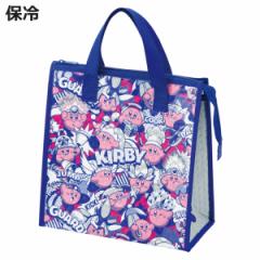 保冷バッグ 不織布保冷バッグ カービィ 大集合 （ 保冷ランチバッグ 保冷 弁当袋 お弁当袋 四角 ランチトートバッグ 保温 ランチトート 