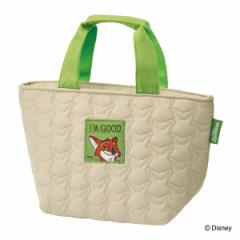 ランチバッグ キルティング生地ランチバッグ ズートピア／ニック （ お弁当袋 ミニバッグ 手提げ サブバック 鞄 保温 保冷 バッグ トート