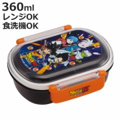 弁当箱 1段 360ml 抗菌ふわっとタイトランチ ドラゴンボールダイマ （ ドラゴンボール ランチボックス 食洗機対応 レンジ対応 抗菌 日本