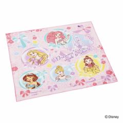 ランチクロス プリンセス25 （ ディズニープリンセス ナフキン ランチョンマット 弁当包み 三角巾 給食ナフキン 日本製 お弁当箱 弁当 弁