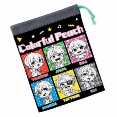 コップ袋 カラフルピーチ25 （ カラピチ 子供用 給食袋 きんちゃく袋 巾着 コップ 袋 日本製 給食 子供 お弁当グッズ ランチ巾着 幼稚園 