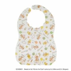 ベビーエプロン くまのプーさん POOHスケッチ 紙エプロン 10枚入 ディズニー キャラクター （ 使い捨て エプロン ベビー 赤ちゃん 不織布