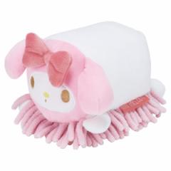 ぬいぐるみモップ 掃除 マイメロディ （ ハンディモップ マイメロ キャラクター ぬいぐるみ デスク周り リビング 車内 モップ 手洗いOK 