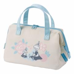 ランチバッグ 帆布地保冷がま口型バッグ ムーミン ライトカラー （ MOOMIN がま口型 保冷バッグ 保冷ランチバッグ 保冷 弁当袋 お弁当袋 