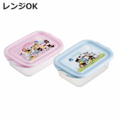 弁当箱 500ml 抗菌シールボックスM 2個セット タマ×サンリオキャラクターズ （ お弁当箱 抗菌 シールボックス M レンジ対応 保存容器 2