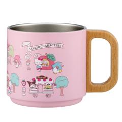 �}�O�J�b�v 350ml �X�^�b�L���O �X�e���}�O �T�����I�L�����N�^�[�Y village �i �X�e�����X �^��f�M ��d�\�� �R�b�v �}�O �}�O�R�b�v 