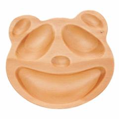 プチトレイ プチママン 木製 ランチプレート S 子供 パンダ （ ミニプレート プチトレー トレイ 木製食器 お皿 食器 キッズ用食器 子供用