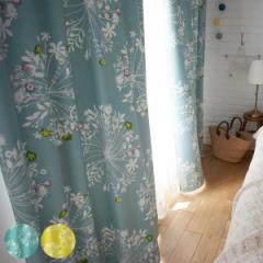 �J�[�e�� �Ռ��J�[�e�� KUKKA �N�b�J 100x200cm �X�~�m�G �i �h���[�v 1�� 2���Ռ� �Ռ� �����i �t�����[ �C���e���A �啿 �ԕ� �k�� ��