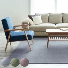 ラグ スミノエ カーム 200×250cm 床暖房対応 防ダニ （ 絨毯 マット ラグマット 長方形 床暖対応 防ダニ加工 防炎加工 フォースター メ