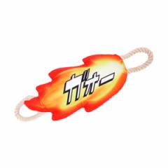 ペット おもちゃ 炎 ひっぱりおもちゃ （ ペットトイ ペットおもちゃ ペット用品 なわ 噛む 投げる ストレス 運動不足 解消 引っ張る か