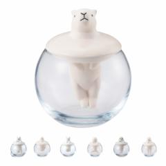 加湿器 気化式 自然気化 動物 陶器 （ 気化式加湿器 加湿 アニマル セラミック オフィス リビング 小型 卓上加湿器 電源不要 電気不要 エ
