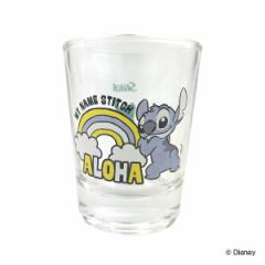 グラス 50ml ショットグラス スティッチ HIP ガラス 日本製 キャラクター （ ミニグラス 50ｃｃ コップ ミニ ディズニー リロアンドステ