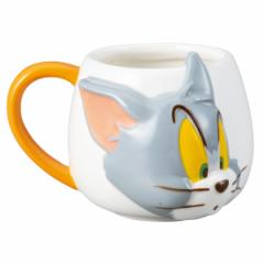 マグカップ 350ml フェイスマグ トムとジェリー トム 磁器 （ マグ カップ コップ テーブルウェア キッチン用品 食器 コーヒー 紅茶 スー