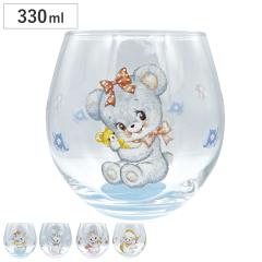 �O���X 330ml �܂�܂�O���X �X�C�}�[ �i �K���X ���{�� �R�b�v �^���u���[ �L�����N�^�[ ���킢�� �n�O���[ ���o�j�[ �L���~�[ ���b�t