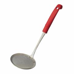 カス揚げ あみじゃくし 子供向け調理器具 ステンレス製 フック付き （ かす揚げ かすあげ かすアゲ カスあげ 油切り ゴミ取り 食育 子ど