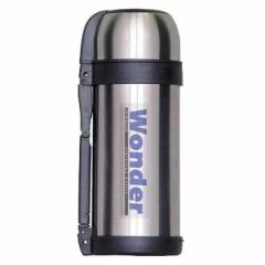 水筒 1.5L ステンレスボトル ワンダーボトル （ 保温 保冷 ハンドル付 二重ロック ボトル ステンレス製 大容量 すいとう 保温保冷 ワンタ