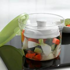 �ۑ��e�� �ϔM�K���X�� ���Ђ��|�b�g 15cm 1.8L �i �d�q�����W�Ή� �K���X���e�� �Ђ����e�� �K���X�� �X�g�b�J�[ �Ђ��� �Е� �Ђ���