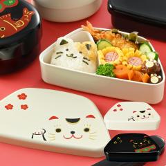 重箱 8.5DLX 松花堂 ｜ 弁当 中仕切り付 和風 行楽 一段 黒 会席弁当の
