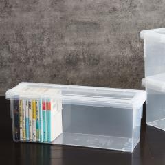 文庫本収納ケース いれと庫 文庫本用 2個セット （ 収納ケース 収納ボックス 収納 本 ボックス ケース フタ付き 積み重ね プラスチック 