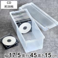 CD収納ケース いれと庫 CD用 （ 収納ケース 収納ボックス メディア収納 ボックス ケース フタ付き 仕切り板付き 積み重ね プラスチック 
