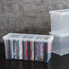 DVD収納ケース いれと庫 DVD用 18個セット （ 収納ケース 収納ボックス メディア収納 ボックス ケース フタ付き プラスチック 日本製 ク
