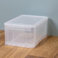 収納ボックス プレクシー ケース S A4 サイズ 日本製 （ 幅26×奥行37×高さ18cm 小物ケース 収納ケース レターケース 書類ケース 引き出