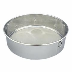 漉し器 粉ふるい器 裏漉 18cm ステンレス製 （ ストレーナー シフター 製菓道具 裏ごし器 こしき 粉フルイ うらごし お菓子作り ）