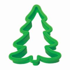 クッキー型 抜き型 ツリー プラスチック製 （ クッキーカッター 製菓グッズ 抜型 製菓道具 もみの木 手作り 製菓用品 お菓子作り プレゼ