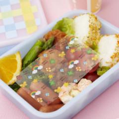 抗菌シート お弁当用 ハッピー （ 弁当 抗菌 30枚 シート フィルム お弁当グッズ 日本製 ランチグッズ 幼稚園 保育園 キッズ 遠足 子供 