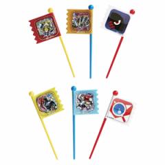ピック アプリモンスターズ 9本入り キャラクター （ お弁当グッズ キャラ弁 ピックス デコ弁 子供用 子ども用 アプモン ）