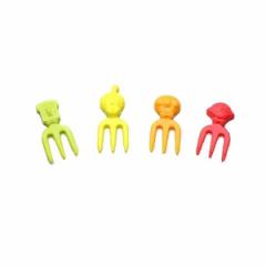フォークピック アンパンマン あんぱんまん 12本入 （ お弁当グッズ キャラ弁 キャラクター 子供用 ）