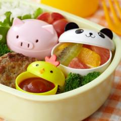 おかずカップ どんぶりアニマルカップ （ お弁当カップ お弁当グッズ おかず容器 ふた付き 小分け容器 デコ弁 動物 おべんとうカップ 子