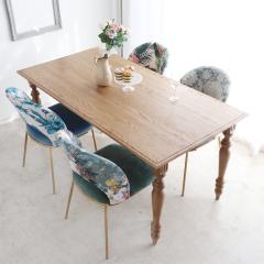 �_�C�j���O�e�[�u�� ��162cm �A���e�B�[�N�� �I�[�N���C �i �e�[�u�� �H��e�[�u�� 4�l�|�� �� �H��� �����` �_�C�j���O �V�R�� �ؐ� �H