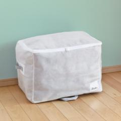 収納袋 ベーシック収納 Mサイズ 幅50×奥行35×高さ36cm 5個セット クローゼット収納 （ 衣類 収納 収納ケース 布団収納ケース 毛布 タオ